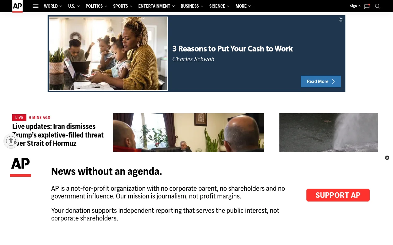 AP News screenshot