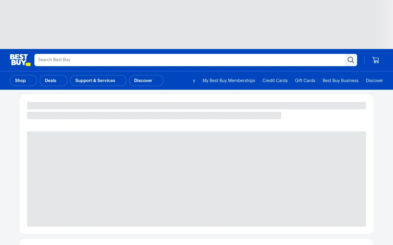 Best Buy screenshot
