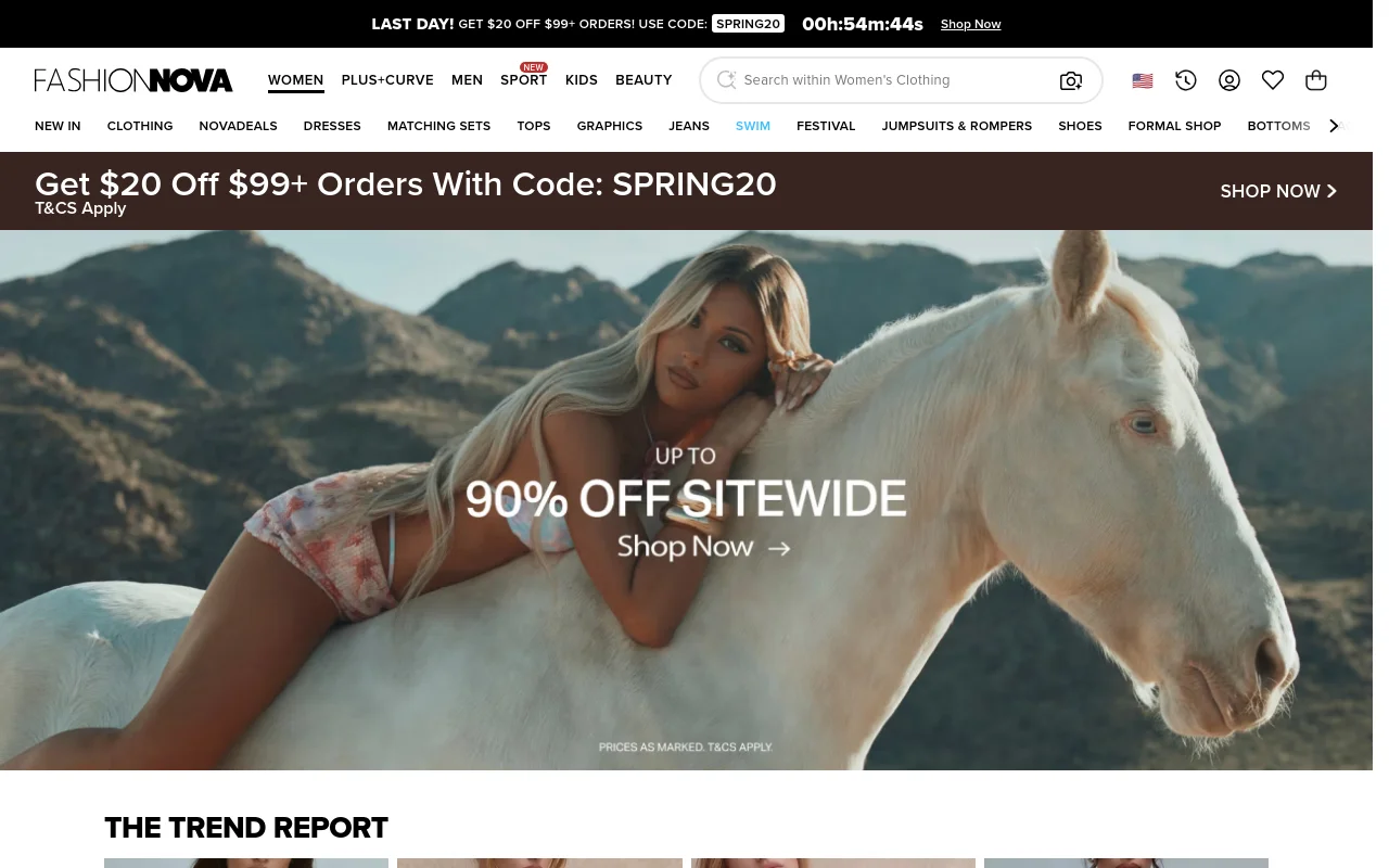 Fashion Nova screenshot